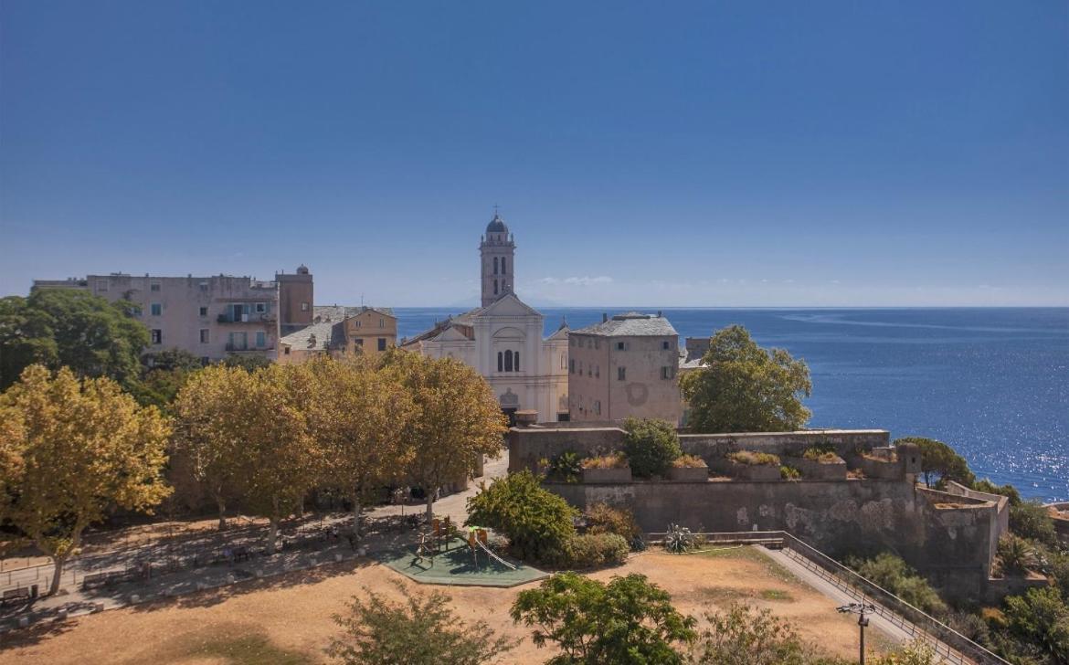 Pepites Bastiaises Piazza D'A Appartement Roof Top Vue Mer Bastia  Ngoại thất bức ảnh