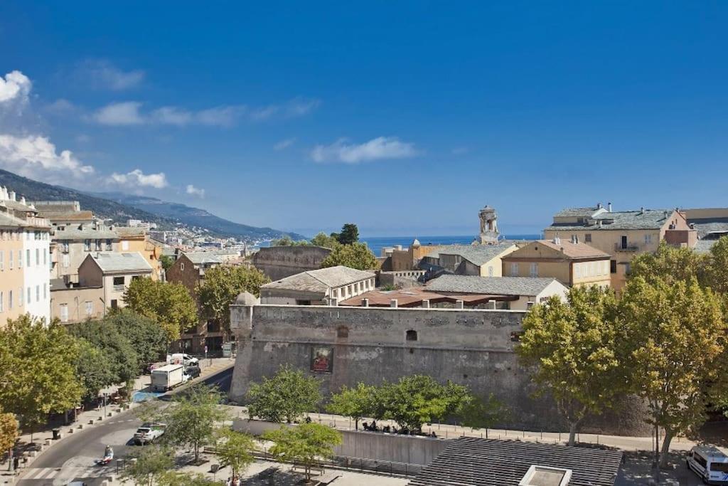 Pepites Bastiaises Piazza D'A Appartement Roof Top Vue Mer Bastia  Ngoại thất bức ảnh