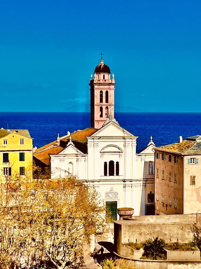 Pepites Bastiaises Piazza D'A Appartement Roof Top Vue Mer Bastia  Ngoại thất bức ảnh